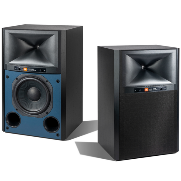 Auray Studio Monitor Stand - 6" Adjustable Tilt Speaker Stand With Anti-Vibration Feet