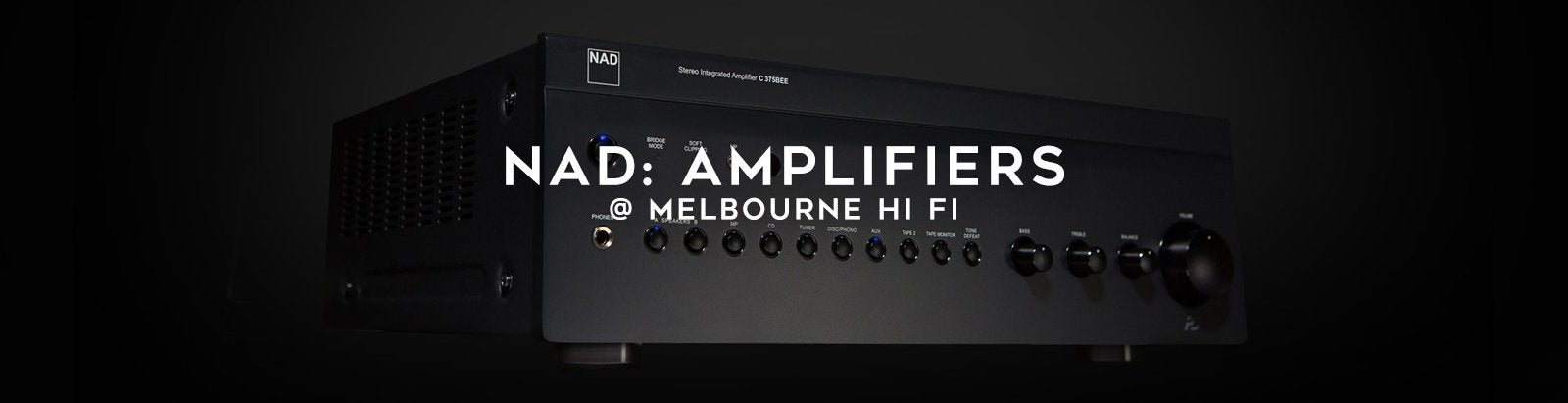 Shop NAD Amplifiers at Australia Hi Fi