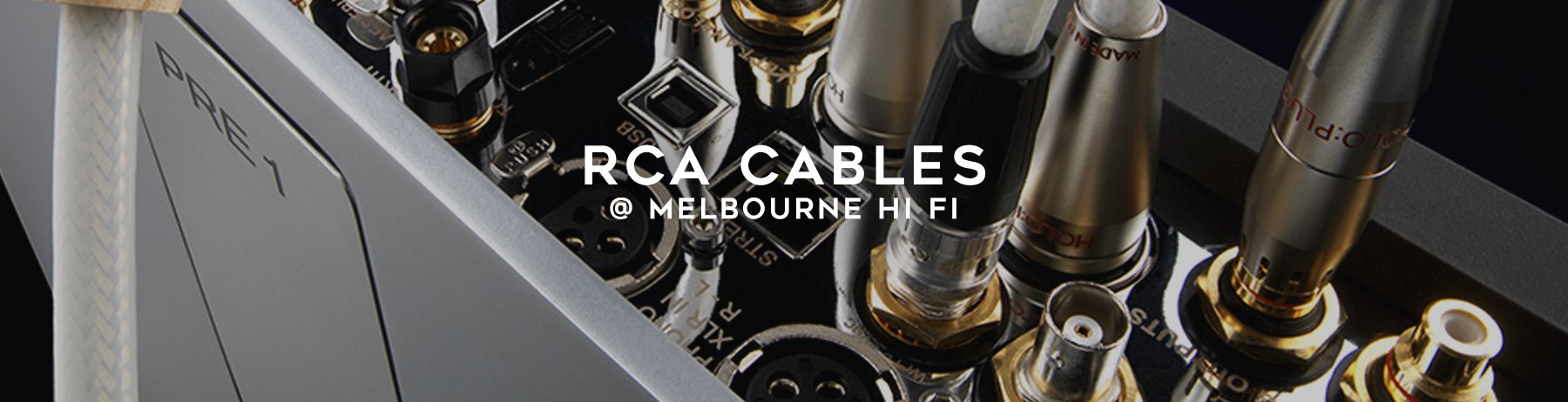 Shop RCA interconnect cables at Australia Hi Fi, Australia