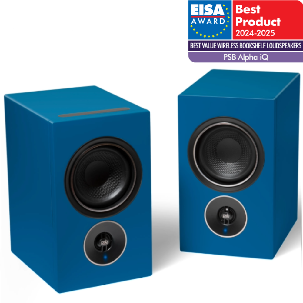 PSB Alpha IQ Streaming Powered Speakers with BluOS