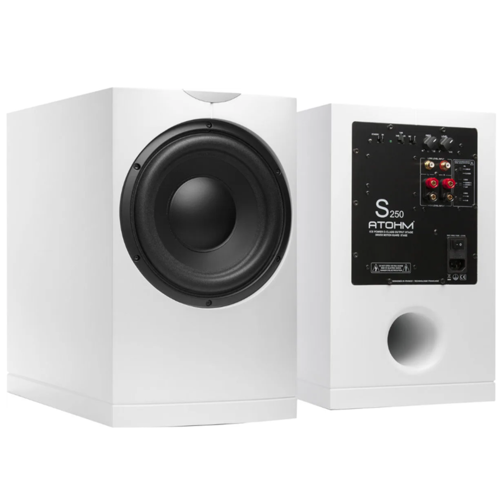 Waterfall Audio | HF2-250 Subwoofer White Open Box | Australia Hi Fi4