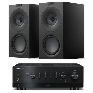 KEF Q Concerto Speakers, Yamaha R-N1000A Network Receiver and AQ cables Pack|Australia Hi Fi1