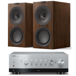 KEF Q Concerto Speakers, Yamaha R-N1000A Network Receiver and AQ cables Pack|Australia Hi Fi7
