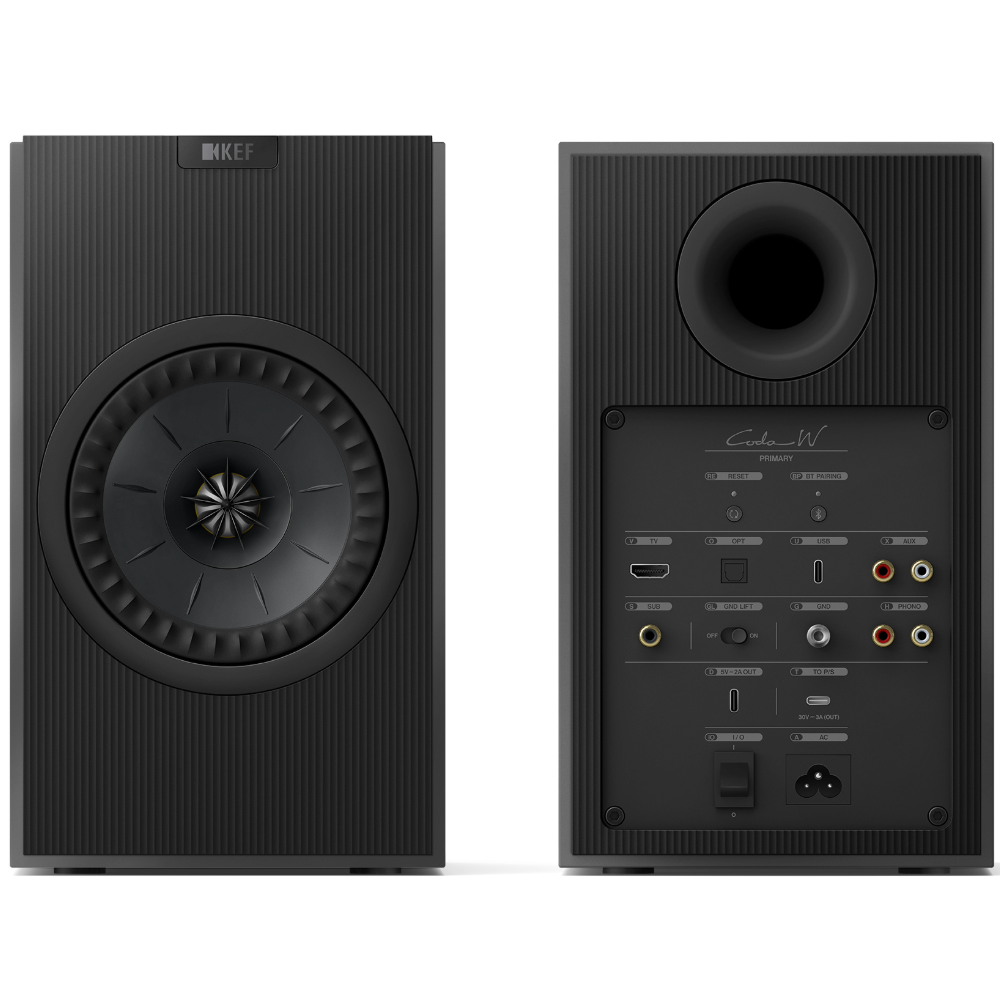 KEF Coda W and Rega Planar 1 Turntable Package