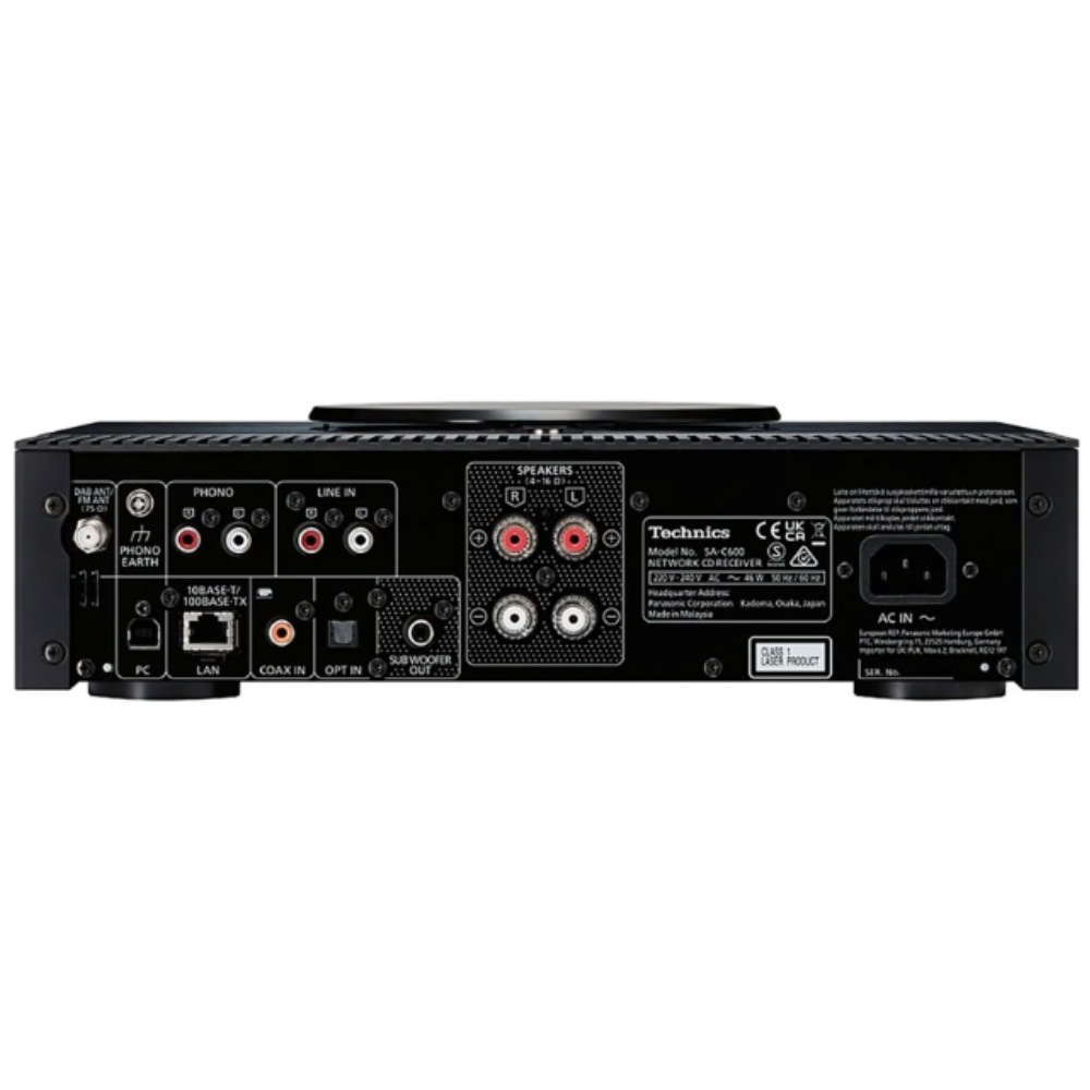 Technics|SA-C600 Premium Class CD Streaming Receiver and Amplifier|Australia Hi Fi10