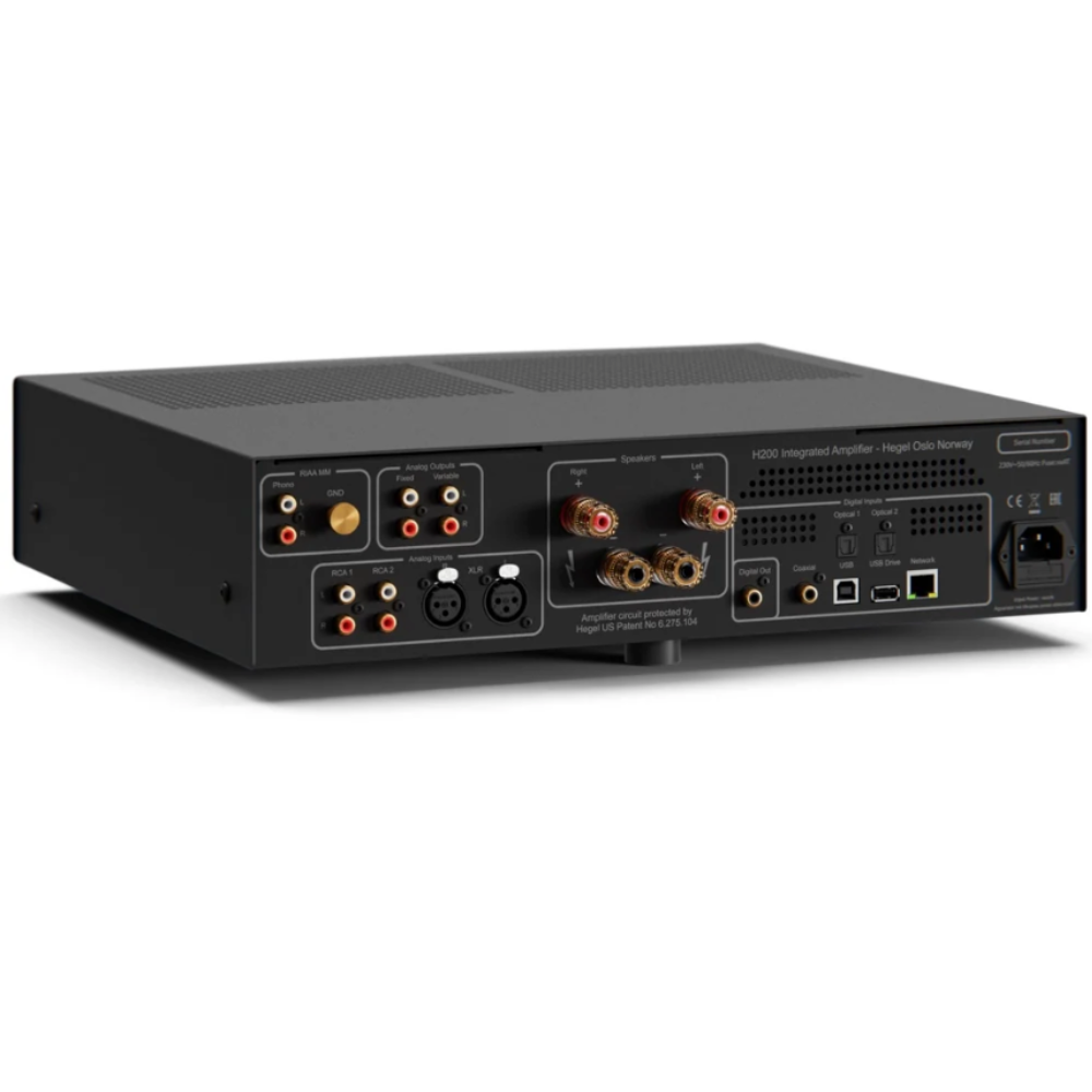 Hegel | H200 Integrated Amplifier | Australia Hi Fi6