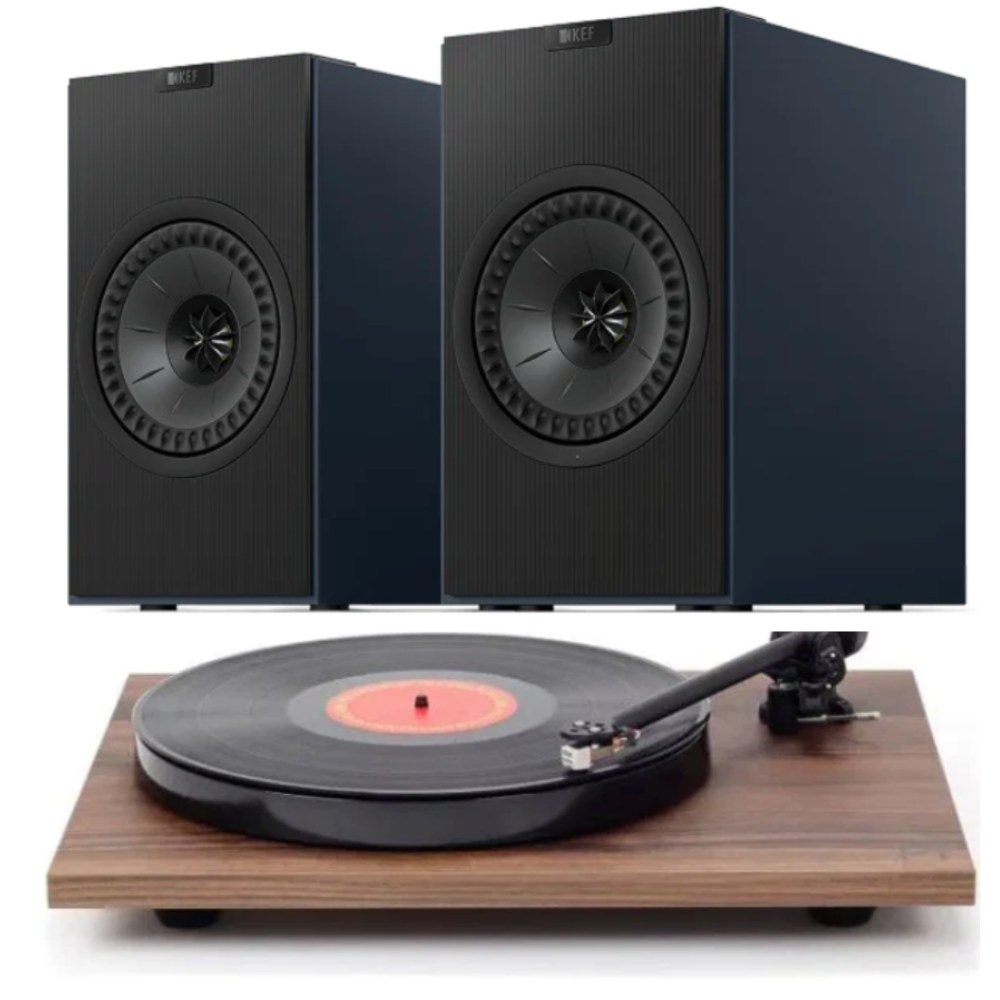 KEF Coda W and Rega Planar 1 Turntable Package