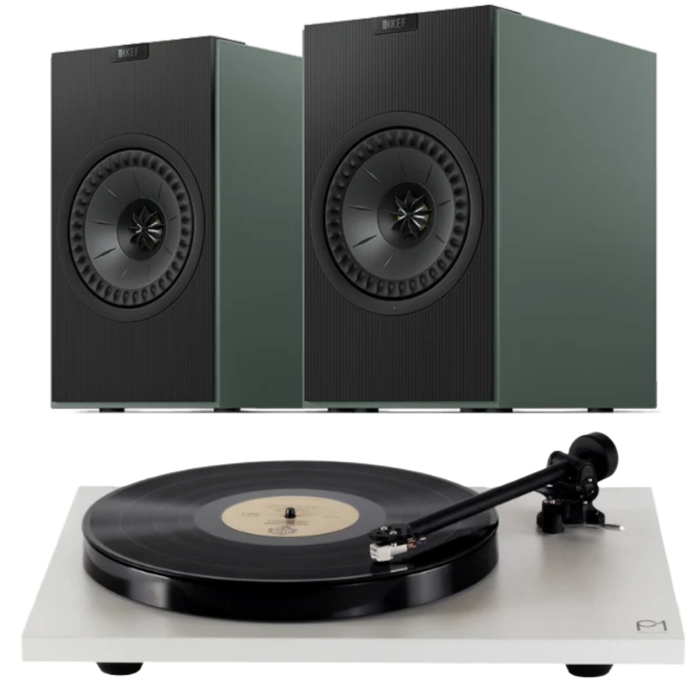 KEF Coda W and Rega Planar 1 Turntable Package