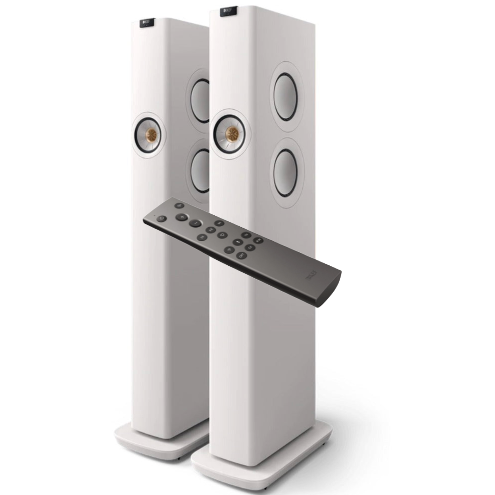 KEF|LS60 Wireless Floorstanding Speakers and KEF C3 Remote|Australia Hi Fi3