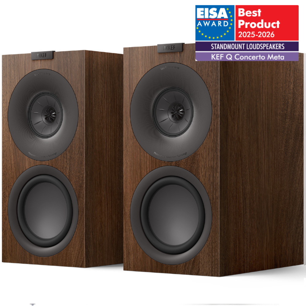 KEF|Q Concerto Meta Bookshelf Speakers with free KEF SQ1 Stands|Australia Hi Fi3