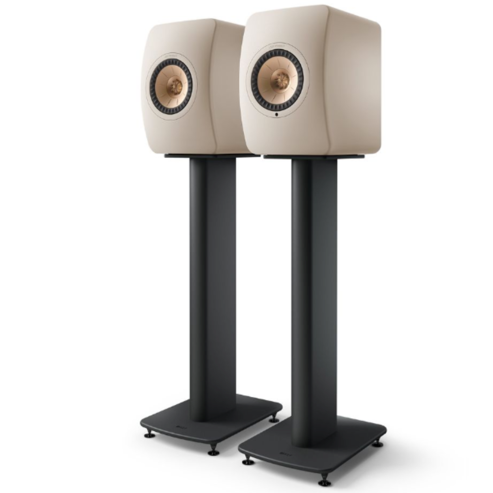 KEF LS50 Wireless II Speakers and S2 Floor Stands Bundle