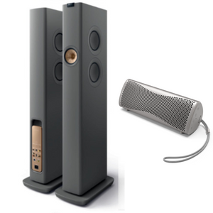 KEF|LS60 Wireless Floorstanding Speakers and KEF Muo speaker bundle|Australia Hi Fi6