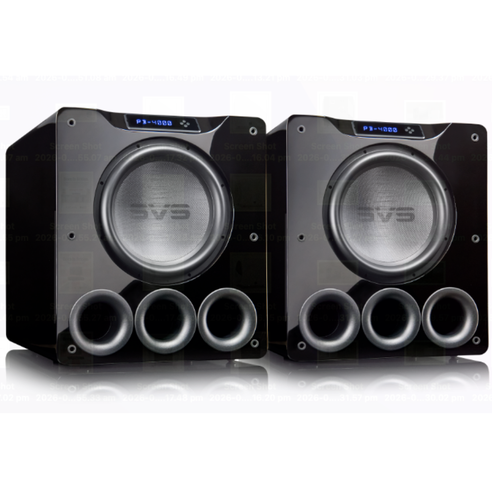 SVS PB-4000 Ported Box Home Subwoofers Dual