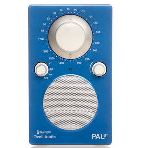 Tivoli Audio | PAL BT Portable Bluetooth AM FM Radio Blue White | Australia Hi Fi