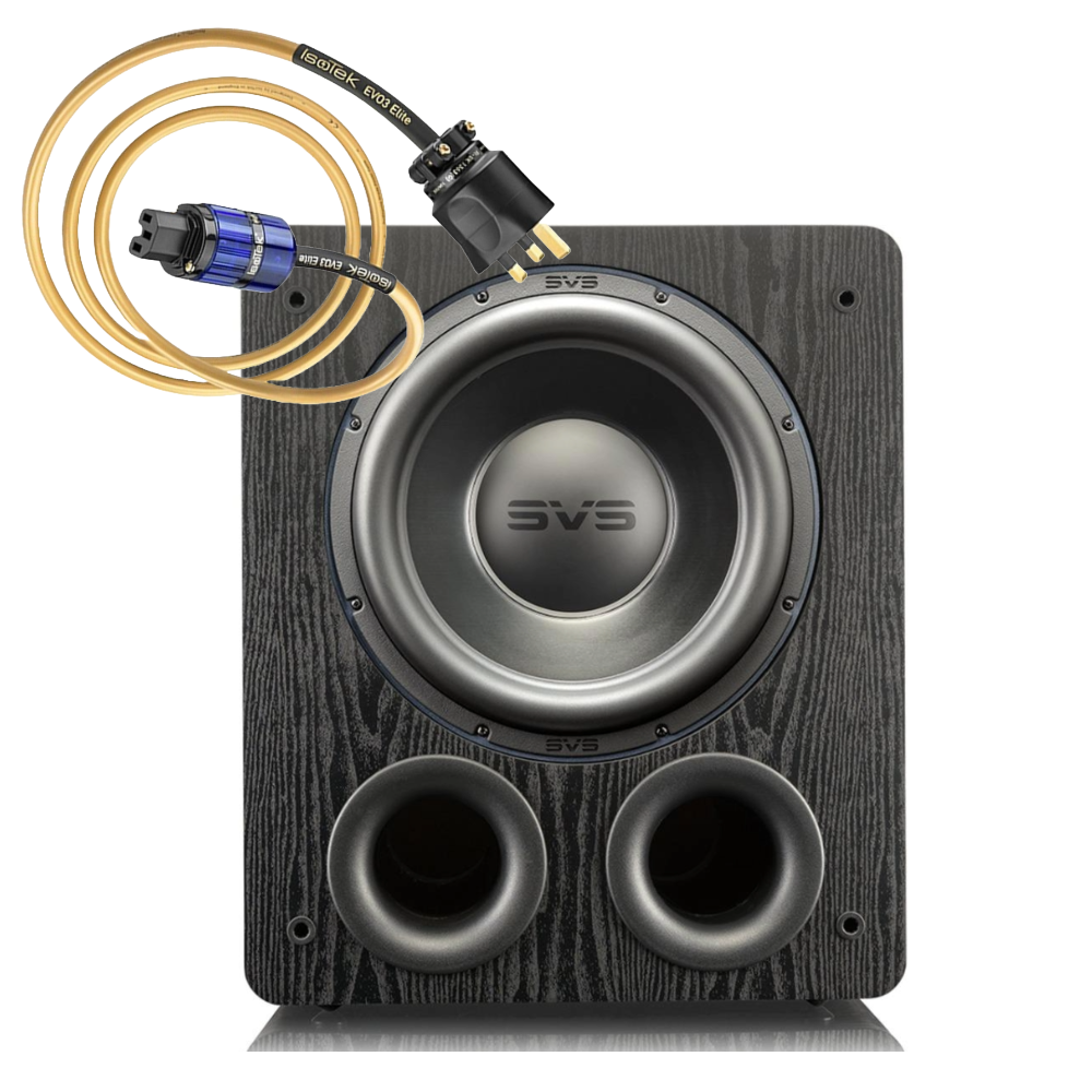 SVS | PB-3000 Subwoofer and IsoTek EVO3 Elite Cable pack | Australia Hi Fi1