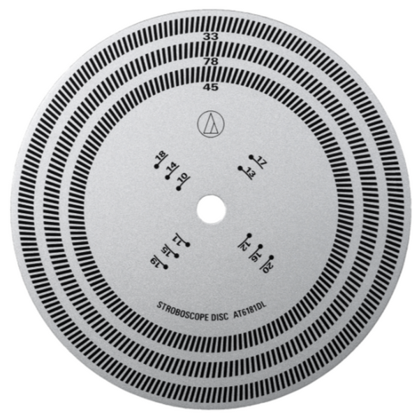 Audio-Technica|AT6181DL Stroboscope Disc and Quartz Strobe Light ...
