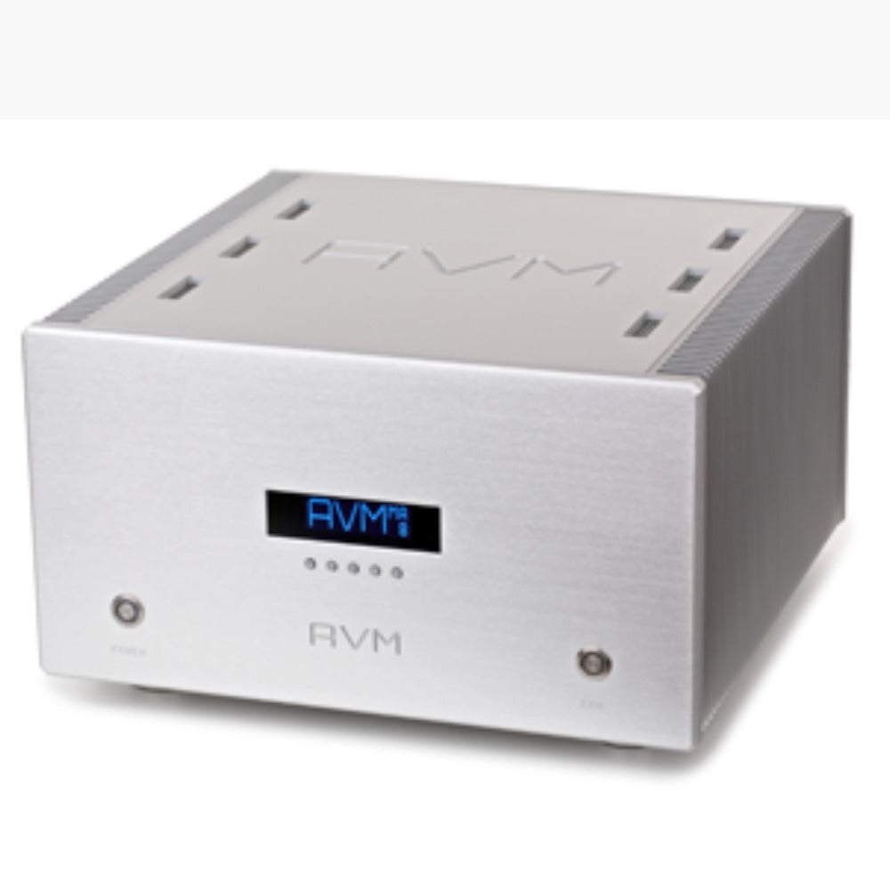 AVM | Audio Ovation SA8 Amplifier Silver Open Box | Melbourne Hi Fi1