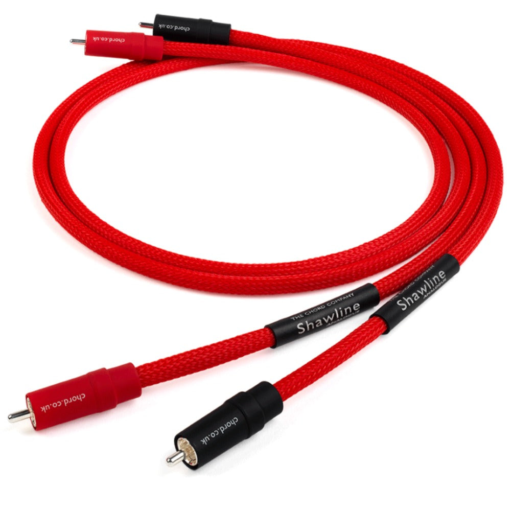 Chord Company | ShawlineX Analogue Interconnects RCA Cable | Australia Hi Fi