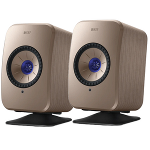 KEF LSX II Bookshelf Speakers and KEF P1 Desk Pad Bundle | Melbourne Hi Fi5