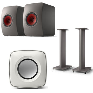 KEF | LS50 Wireless II Speakers, KC Subwoofer and S2 Floor Stands Bundle | Australia Hi Fi4