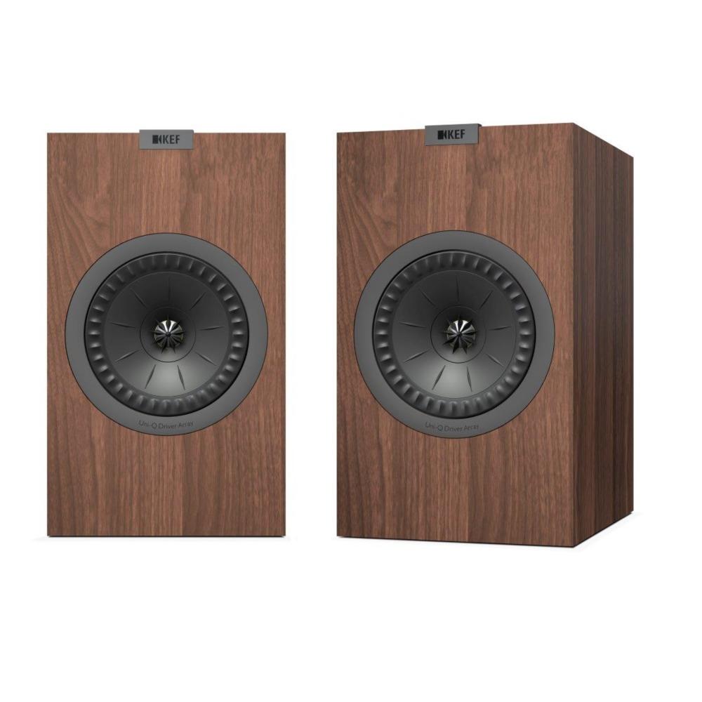 KEF | Q350 Bookshelf Speakers Walnut Open Box | Melbourne Hi Fi