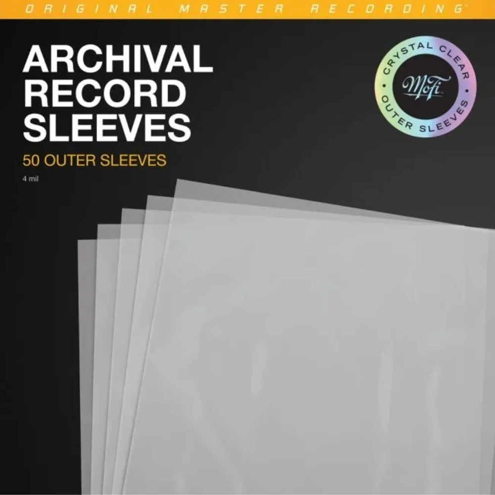 MoFi | Archival Clear Record Outer Sleeves | Australia Hi Fi