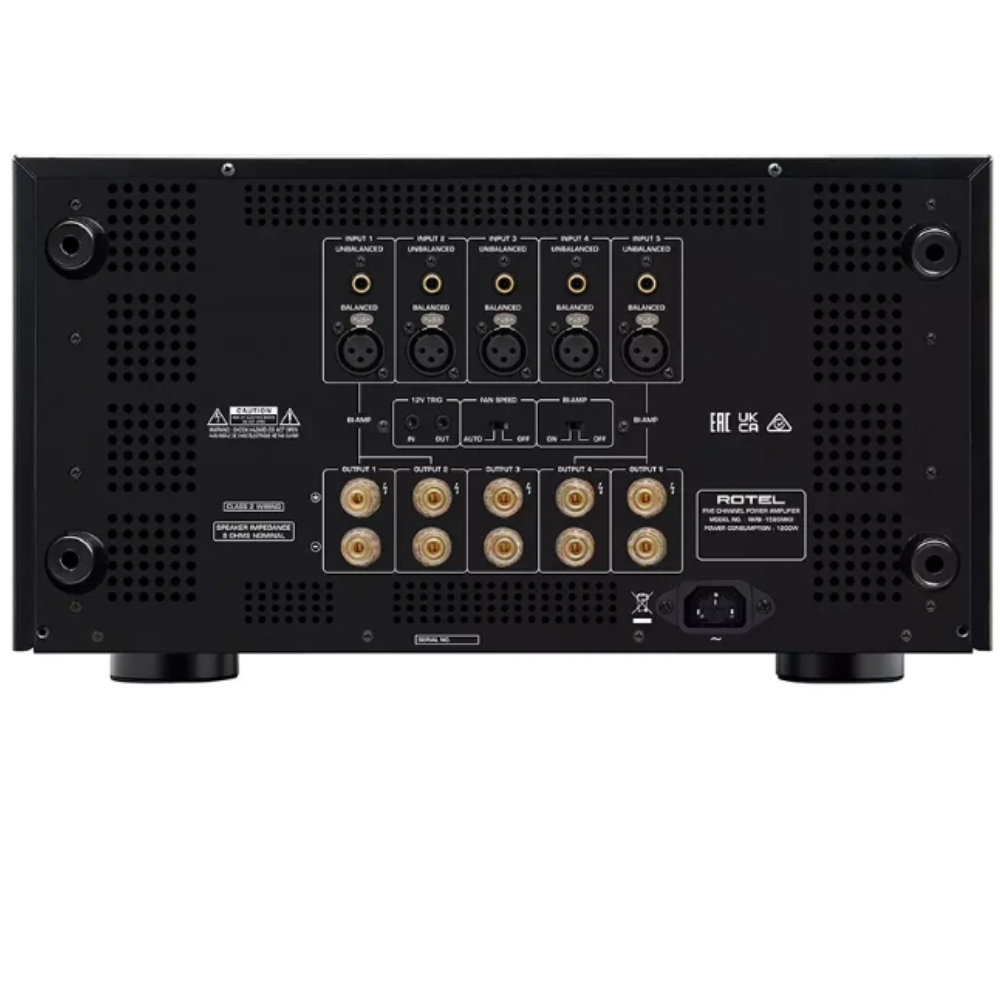 Rotel | RMB-1585MKII Multi-Channel Power Amplifier | Australia Hi Fi7