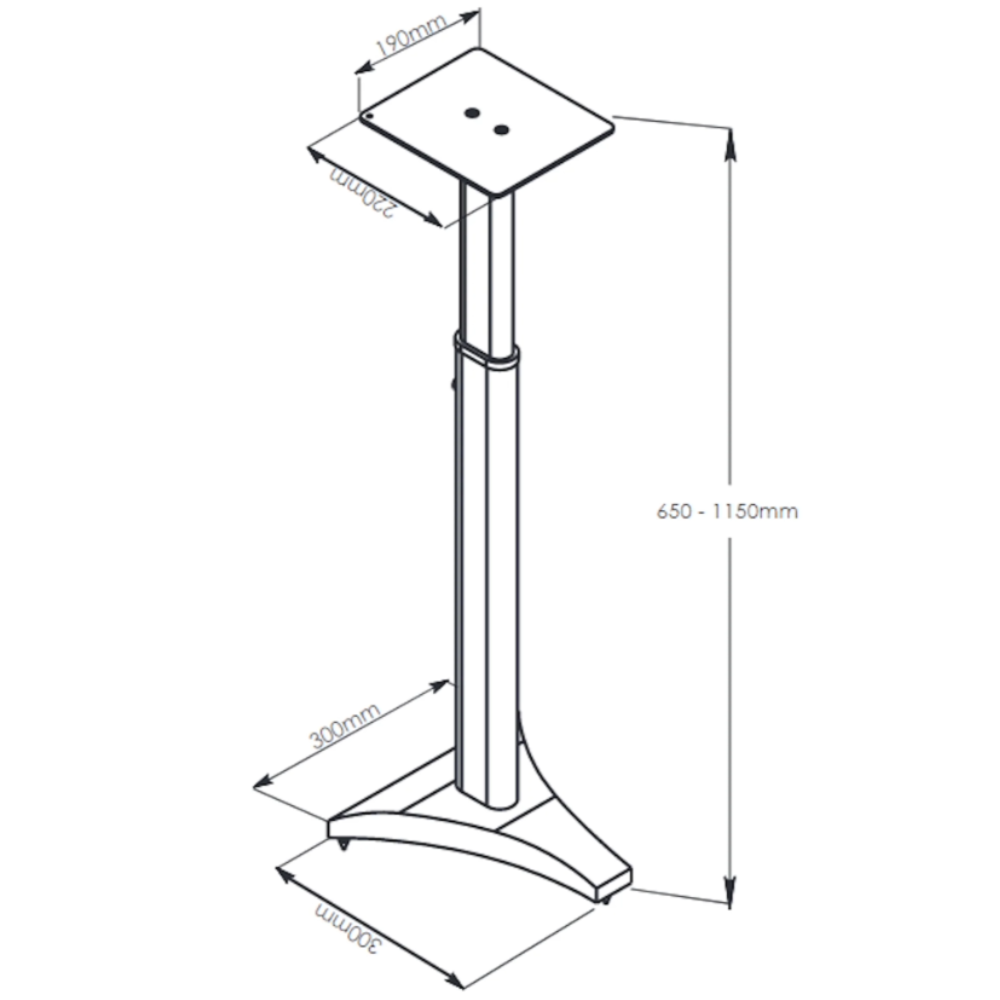 Tauris | SP-148 Speaker Stands | Melbourne Hi Fi4